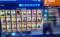 Conta fortnite