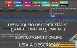 REMOVO CONTA XIAOMI (SEMI-DEFINITVO E PARCIAL)