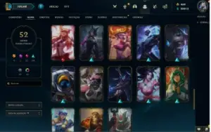 Conta De Lol (Platina 1) Terminou Diamante, Main Sup