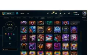 Conta De Lol (Platina 1) Terminou Diamante, Main Sup
