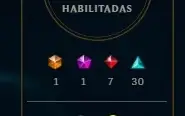 PLATINA 4 (Quase todos os champs), 83 skins, 30 skinsspolio