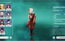Genshin AR44 NA — kazuha, childe, diluc c1, jean c1, mona