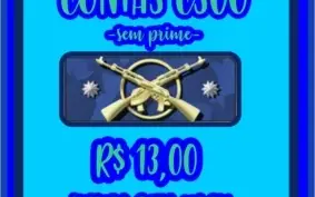 CONTAS CSGO AK CRUZADA (SEM PRIME) UPADAS SEM HACK.