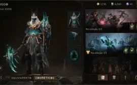 Conta Diablo Immortal Necromante 54 Paragon
