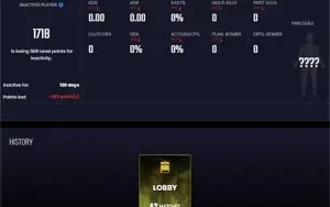 CONTA CS GO PRIME - LVL 10 GC - 6,013 HORAS DE CS