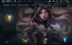 Conta com 1012 Skins (Quase todas Lendárias)