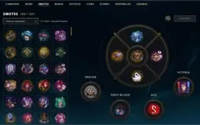 CONTA GOLD 4 (MMR GOLD1/PLATINA) TODOS OS CHAMPS E 264 SKINS