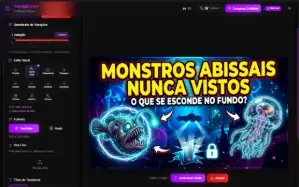 🚀 Thumbgen Ia ⚡ Assinatura Mensal |Crie 100 Thumbs Por 0,59
