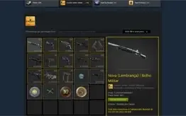 Conta csgo prime com 3 medalhas + jogos caros