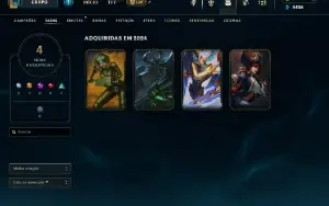 Conta Lol Smurf Diamante