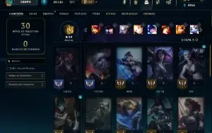 Conta Lol Smurf Diamante