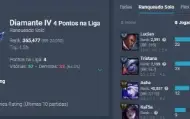 Conta Lol Smurf Diamante
