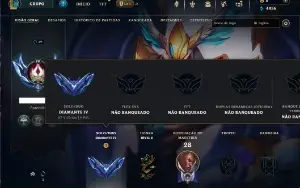 Conta Lol Smurf Diamante