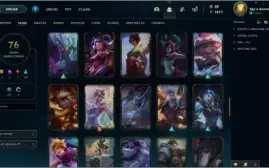 Conta Lvl 354, 76 Skins Prata II.