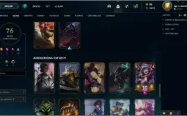 Conta Lvl 354, 76 Skins Prata II.