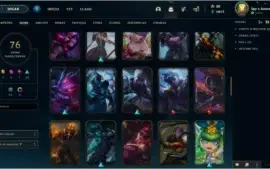 Conta Lvl 354, 76 Skins Prata II.
