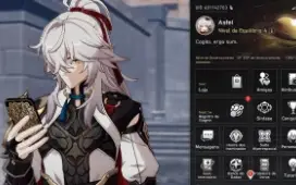 Conta de Honkai Star Rail Bronya+Cone, Jing, Welt e Himeko