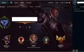 Conta lol League of legends Borda Ouro 63 Champs Torrando