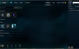 Conta lol League of legends Borda Ouro 63 Champs Torrando