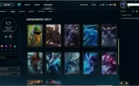 Conta lol League of legends Borda Ouro 63 Champs Torrando