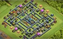 Clash Of Clans CV13 + Vila Construtor 100% FULL + 1K DE GEMA
