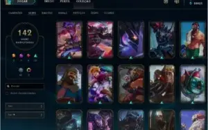 Conta League Of Legends COMPLETA !