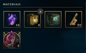 Conta plat3 28k EA com fragmentos