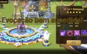 Conta Summoners War com Lúcifer e Onmyouji Dark