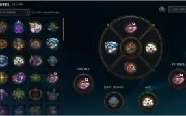 Conta de lol lv 76