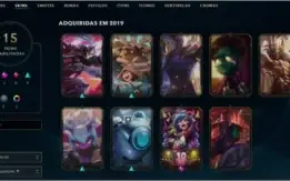 Conta de lol lv 76