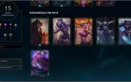 Conta de lol lv 76