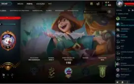 Conta de lol lv 76