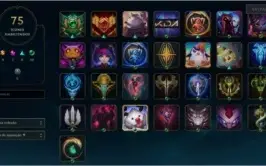 Conta de lol lv 76