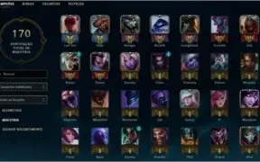 VENDO CONTA NO LOL BORDA DIAMOND- Plat 2 Skin RARA/COM  RP