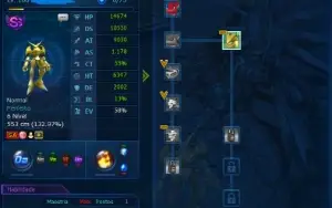 Conta LADMO Omega Com Ox, DB e Fang Shin