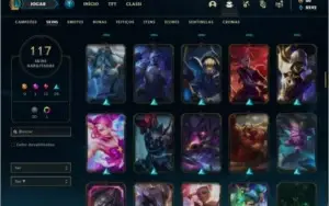 Conta ouro 4 com 2 skins Raras, UrfWick 2010 e Kayle Juiza