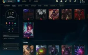 Conta ouro 4 com 2 skins Raras, UrfWick 2010 e Kayle Juiza