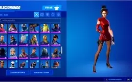 Conta Fortnite + salve o mundo