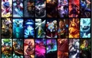 Conta com Muitas skins e champions