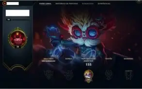 conta lvl 30, league of legends