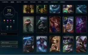 CONTA LEAGUE OF LEGENDS