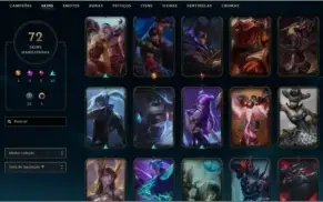 CONTA LEAGUE OF LEGENDS