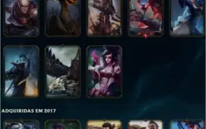 CONTA LEAGUE OF LEGENDS