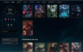 CONTA LEAGUE OF LEGENDS