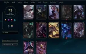 CONTA LEAGUE OF LEGENDS