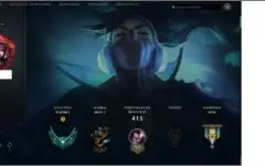 LOL CONTA PLATINA 1 MMR ALTO 113 SKINS, FALTAM 7 CHAMPS