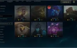 LOL CONTA PLATINA 1 MMR ALTO 113 SKINS, FALTAM 7 CHAMPS
