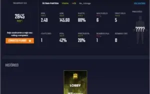 CONTA LEVEL 20 GC-GAMERSCLUB