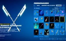 Conta de fortnite, +32 skins,+50 picaretas