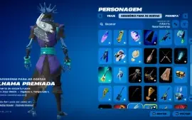 Conta de fortnite, +32 skins,+50 picaretas
